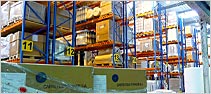 Logistique et Manutention à GONDRAND Valence - 6000 m² de stockage et 6500 emplacements palettes